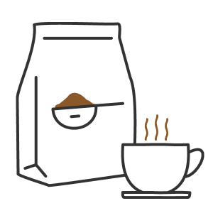 Gemalen koffie