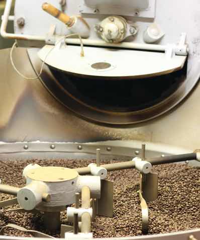 Artisanal coffee roasting
