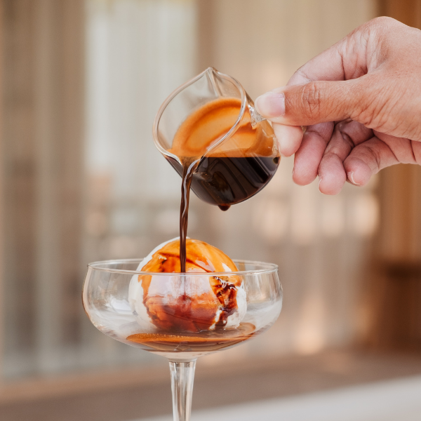 recette café glacé affogato