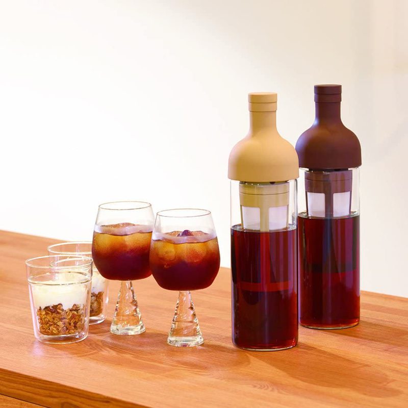 bouteille avec filtre intégré