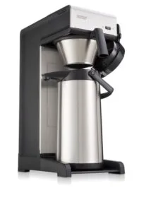 Percolateur, appareil servant à produire du café filtré en grande quantité en une fois et le garder au chaud. 
