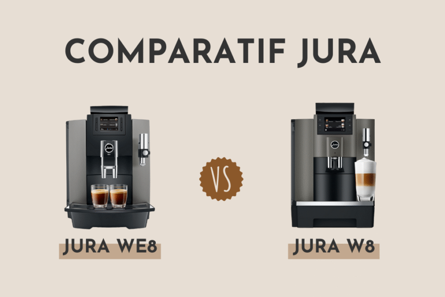 comparatif machine café jura w8 ou we8