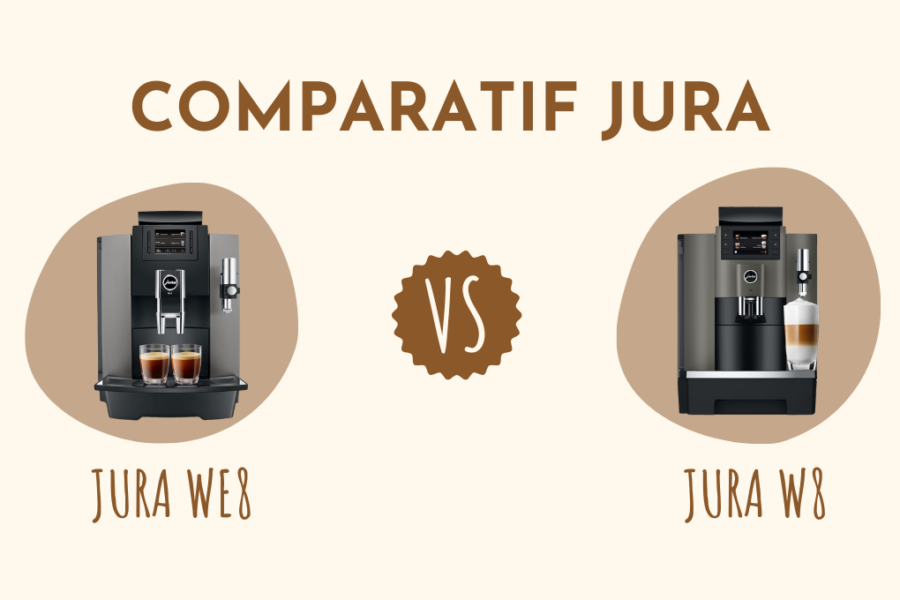 comparatif machine café jura w8 ou we8