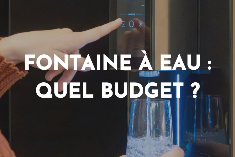coût d'une fontaine à eau d'entreprise