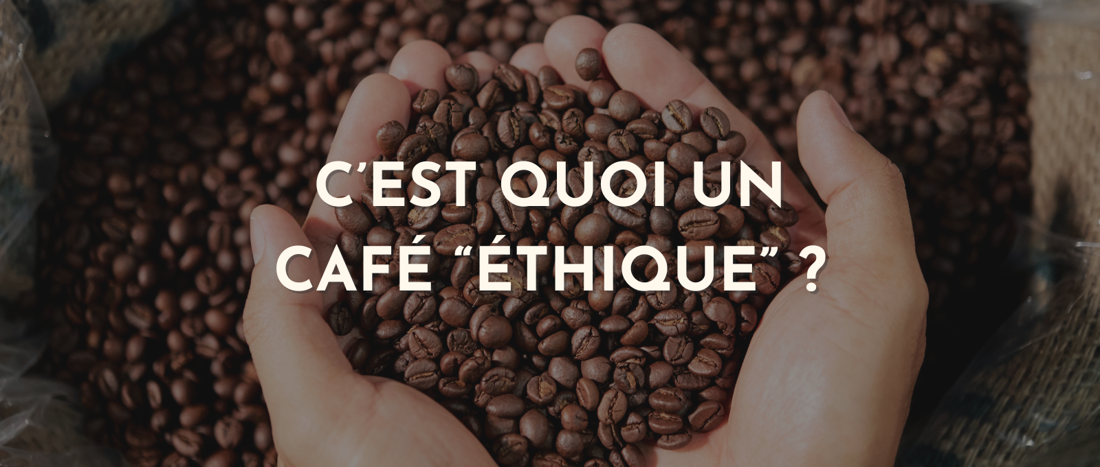 définition du terme café éthique