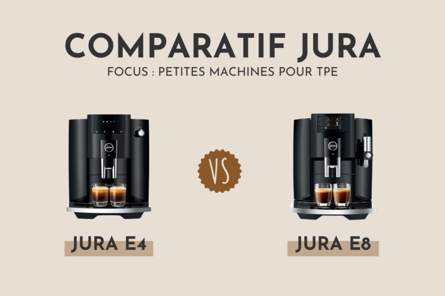 comparatif machines à café jura pour TPE