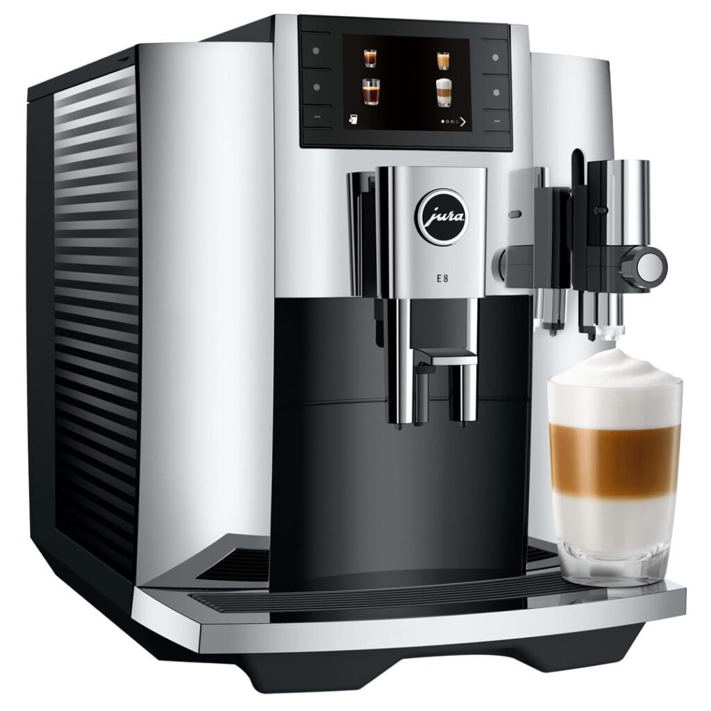 machine à café à grains pour TPE : la Jura E8